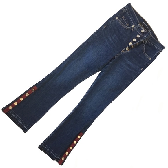 Veronica Beard 10” Carolyn Baby Boot Jean Sz 24 - Picture 2 of 7